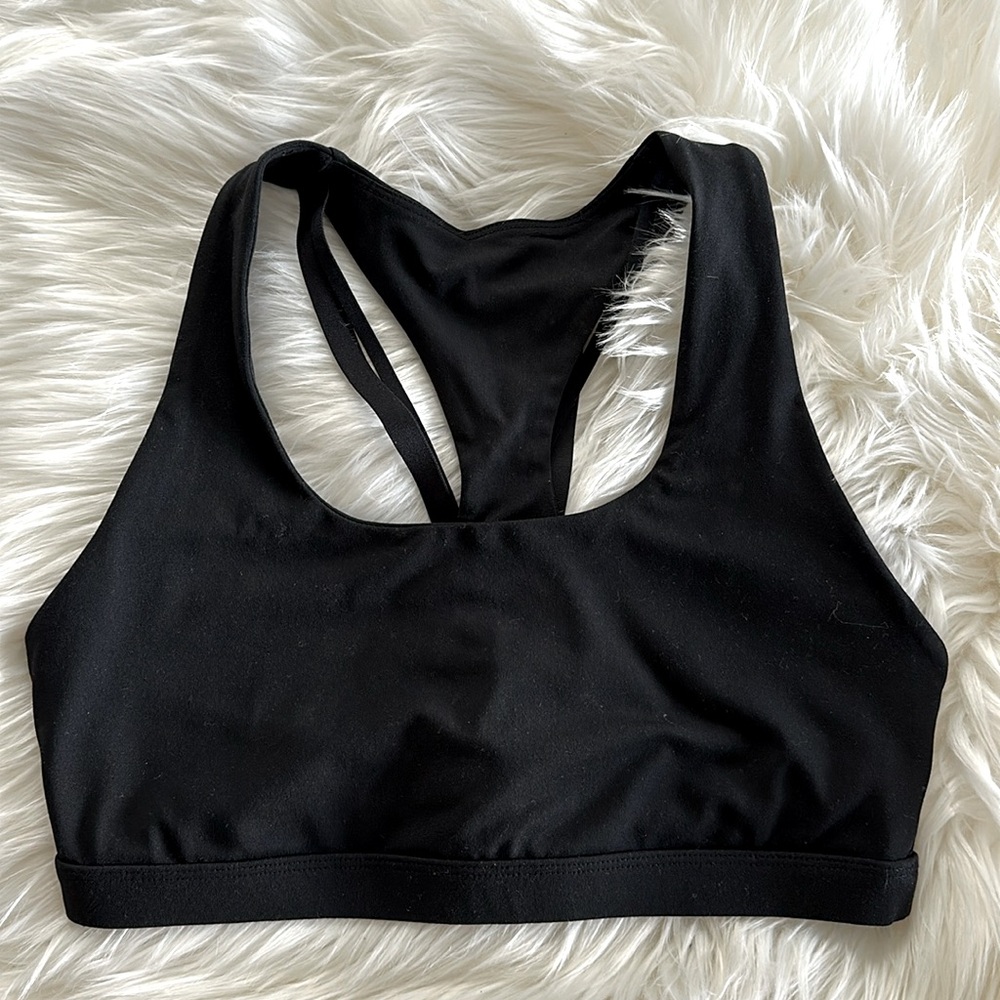 Fabletics Boost Sports Bra Black